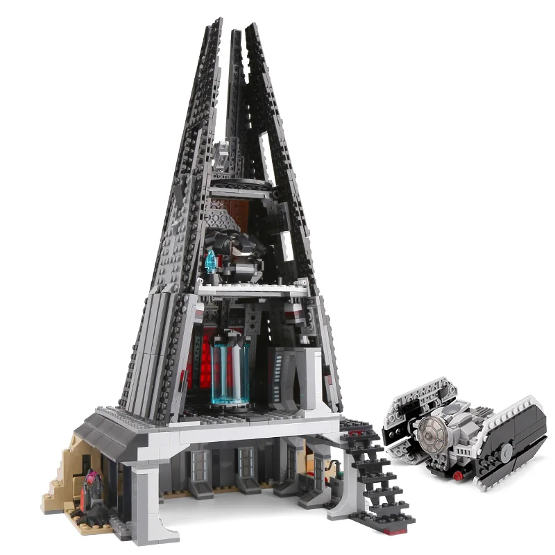 05152 Star The Darth Vader Castle Set Wars with 75251 Building Blocks Brick Assembled DIY Christmas Gifts Kid Legoinglys Toy
05152 Star The Darth Vader Castle Set Wars with 75251 Building Blocks Brick Assembled DIY Christmas Gifts Kid Legoinglys Toy