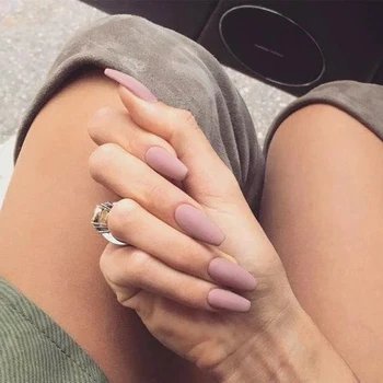 409-Ballet Powder Gray Scrub False Nail Pieces Wear Manicure Finished 24 Pieces Nail Tools
409-Ballet Powder Gray Scrub False Nail Pieces Wear Manicure Finished 24 Pieces Nail Tools
