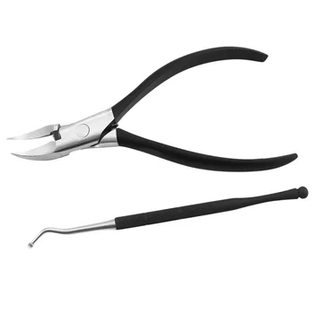 1 Set 2pcs Stainless Steel Nail Clippers Toenails Cutter Clipper Fingernails Grooming Kit Portable Manicure Set (Black)
1 Set 2pcs Stainless Steel Nail Clippers Toenails Cutter Clipper Fingernails Grooming Kit Portable Manicure Set (Black)