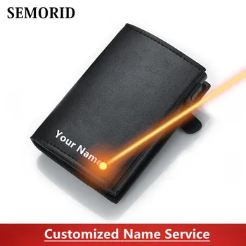 SEMORID 2020 new 3 fold men's aluminum alloy card holder wallet RFID shielding bank card protection mini wallet
SEMORID 2020 new 3 fold men's aluminum alloy card holder wallet RFID shielding bank card protection mini wallet