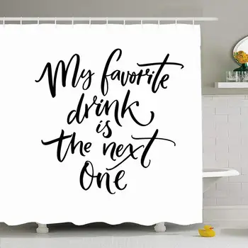 Shower Curtain Set with Hooks 72x78 My Motivation Posters Wisdom Favorite Drink Life Next One Script Brush Food Encouragement
Shower Curtain Set with Hooks 72x78 My Motivation Posters Wisdom Favorite Drink Life Next One Script Brush Food Encouragement
