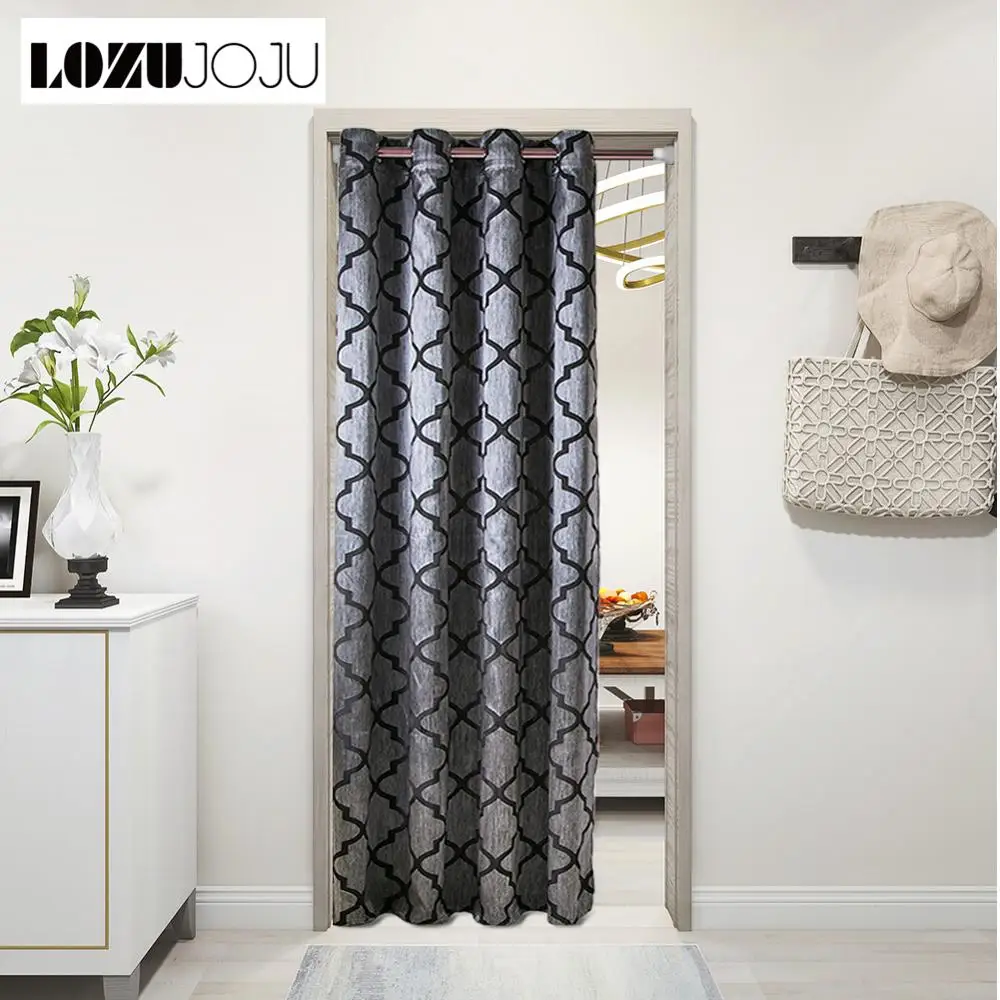 LOZUJOJU 1 Piece Striped Plaid Jacquard Door Partition Curtains for Kitchen Doors Gates Decor European Modern Design Grommet Top
LOZUJOJU 1 Piece Striped Plaid Jacquard Door Partition Curtains for Kitchen Doors Gates Decor European Modern Design Grommet Top
