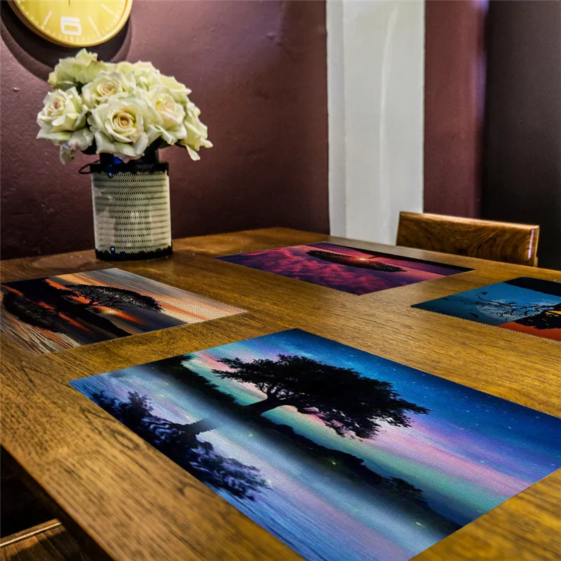 TTLIFE Table Mats Tree Leaves Placemat for Dining Table Pads Anime Kitchen Drink Coasters Home Decorative Tableware Napkins
TTLIFE Table Mats Tree Leaves Placemat for Dining Table Pads Anime Kitchen Drink Coasters Home Decorative Tableware Napkins
