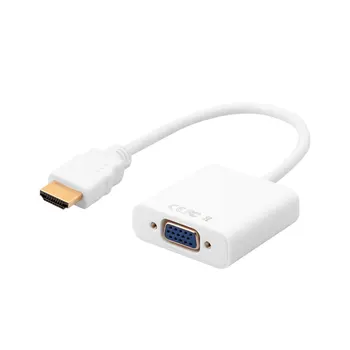Funhouse HDMI to VGA Cable Adapter Computer TV Projector HD Video Transfer Cable Suitable For 10th Generation Graphics Cards
Funhouse HDMI to VGA Cable Adapter Computer TV Projector HD Video Transfer Cable Suitable For 10th Generation Graphics Cards