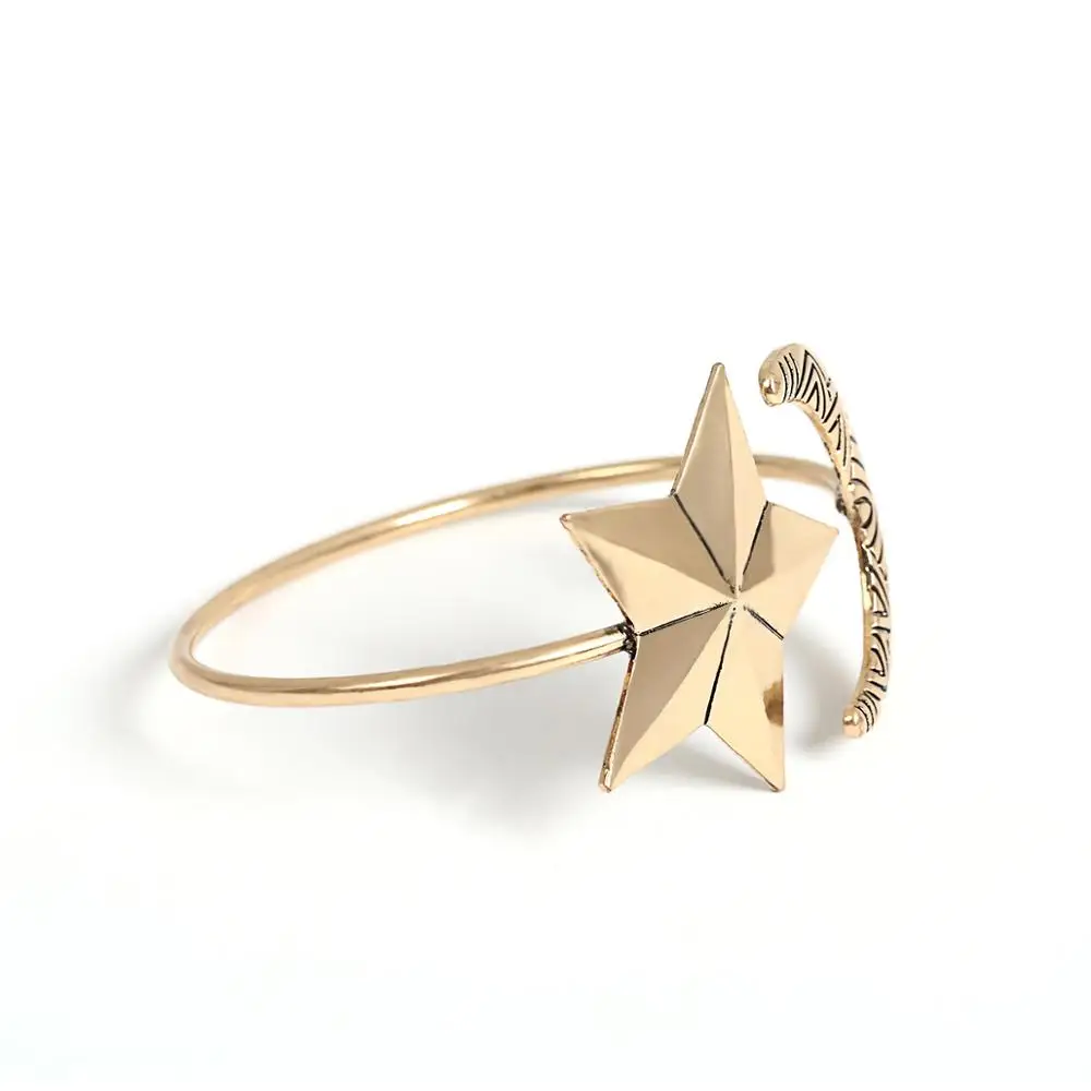 New Women Vintage Moon Star Carved Open Arm Cuff Armlet Bracelet Bangle Jewelry Gifts
New Women Vintage Moon Star Carved Open Arm Cuff Armlet Bracelet Bangle Jewelry Gifts