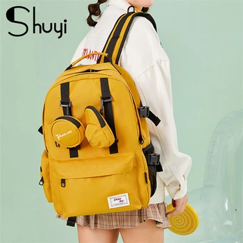 2020 new women's backpack fashion Oxford cloth large capacity student computer school bag multi-function travel lady backpack 
2020 new women's backpack fashion Oxford cloth large capacity student computer school bag multi-function travel lady backpack