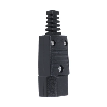 Black IEC-320 C14 Male Plug AC Power Inlet Socket Connector 250V 10A
Black IEC-320 C14 Male Plug AC Power Inlet Socket Connector 250V 10A