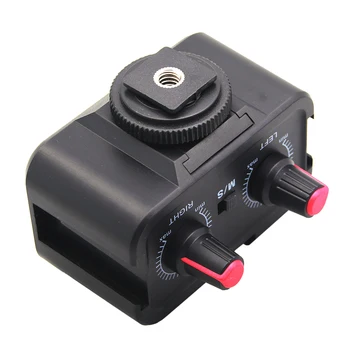 Microphone Adapter ABS Lightweight Dual Black Accessories Portable Adjustable Stereo DSLR Camera 2 Channel Audio Mixer WS-2V
Microphone Adapter ABS Lightweight Dual Black Accessories Portable Adjustable Stereo DSLR Camera 2 Channel Audio Mixer WS-2V