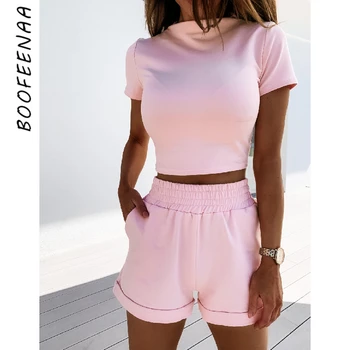 BOOFEENAA Casual Two Piece Outfits Women Clothing Sets Summer 2020 Tracksuit 2 Pc Short Set Matching Sweatsuit C34-AC32
BOOFEENAA Casual Two Piece Outfits Women Clothing Sets Summer 2020 Tracksuit 2 Pc Short Set Matching Sweatsuit C34-AC32