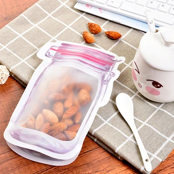 20 Pieces Food Storage Bags Jar Pattern Reusable Snack Saver Biscuits Storage Zipper Bag Set for Food Sandwich Preserve
20 Pieces Food Storage Bags Jar Pattern Reusable Snack Saver Biscuits Storage Zipper Bag Set for Food Sandwich Preserve