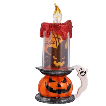 Pumpkin Base Melted Candle LED Lights Electronic Flameless Candles Party Lamp with Button Battery for Home Banquet Halloween 
Pumpkin Base Melted Candle LED Lights Electronic Flameless Candles Party Lamp with Button Battery for Home Banquet Halloween