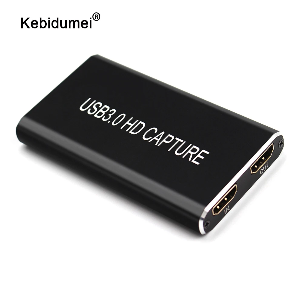 Карта видеозахвата 4K Type C выход 3 5 мм для PS4 телефона ТВ-тюнера карта HDMI-совместима