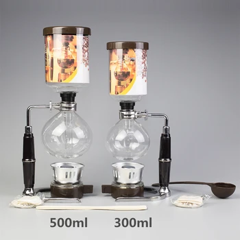Syphon Coffee Maker 300ml 500ml Syphon Pots Filters Japanese Style Tea Siphon Filter Coffee Siphon Machine WY60320
Syphon Coffee Maker 300ml 500ml Syphon Pots Filters Japanese Style Tea Siphon Filter Coffee Siphon Machine WY60320