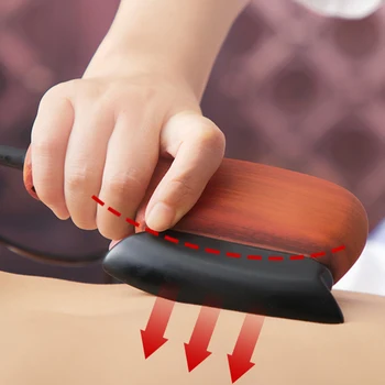 Natrual Bianstone Massager Fascia Knife Reflexology Scraping Board Back Neck Heating Guasha Detox Trigger Point Massage 220V
Natrual Bianstone Massager Fascia Knife Reflexology Scraping Board Back Neck Heating Guasha Detox Trigger Point Massage 220V