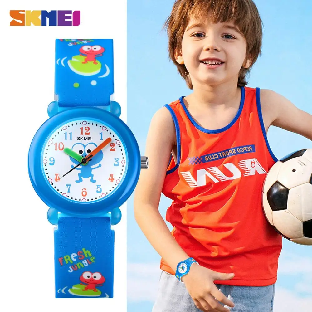 SKMEI 1621 Creative Children Clock Cartoon Dinosaur Bear Rabbit frog Animation Pattern Kids Quartz Wrist Watches For Boys Girls
SKMEI 1621 Creative Children Clock Cartoon Dinosaur Bear Rabbit frog Animation Pattern Kids Quartz Wrist Watches For Boys Girls