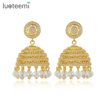 LUOTEEMI White Tassel Drop Earrings for Women Cubic Zircon Vintage Indian Style Fashion Jewelry Christmas Boucle D’Oreille Gift
LUOTEEMI White Tassel Drop Earrings for Women Cubic Zircon Vintage Indian Style Fashion Jewelry Christmas Boucle D’Oreille Gift