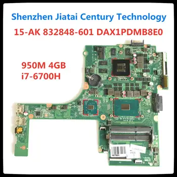 832848-001 832848-601 DAX1PDMB8E0 950M/4GB i7-6700H for HP Pavilion Gaming Notebook 15-ak Series 15T-AK000 Laptop Motherboard 
832848-001 832848-601 DAX1PDMB8E0 950M/4GB i7-6700H for HP Pavilion Gaming Notebook 15-ak Series 15T-AK000 Laptop Motherboard