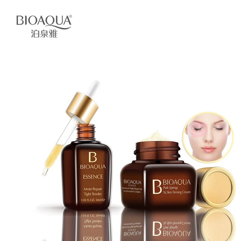2PCS BIOAQUA Face Set Moisturizing Eye Cream +Facial Beauty moist Repair Essence The Beautiful Set For Women 2018 New
2PCS BIOAQUA Face Set Moisturizing Eye Cream +Facial Beauty moist Repair Essence The Beautiful Set For Women 2018 New