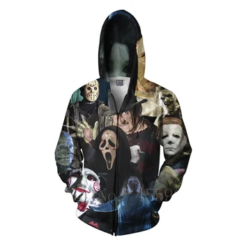 Adult Scary Jacket Halloween Horror Carnival Party Zombie Costume Man Movie Ghost Sweatshirt Printed Hooded Zipper Coat
Adult Scary Jacket Halloween Horror Carnival Party Zombie Costume Man Movie Ghost Sweatshirt Printed Hooded Zipper Coat