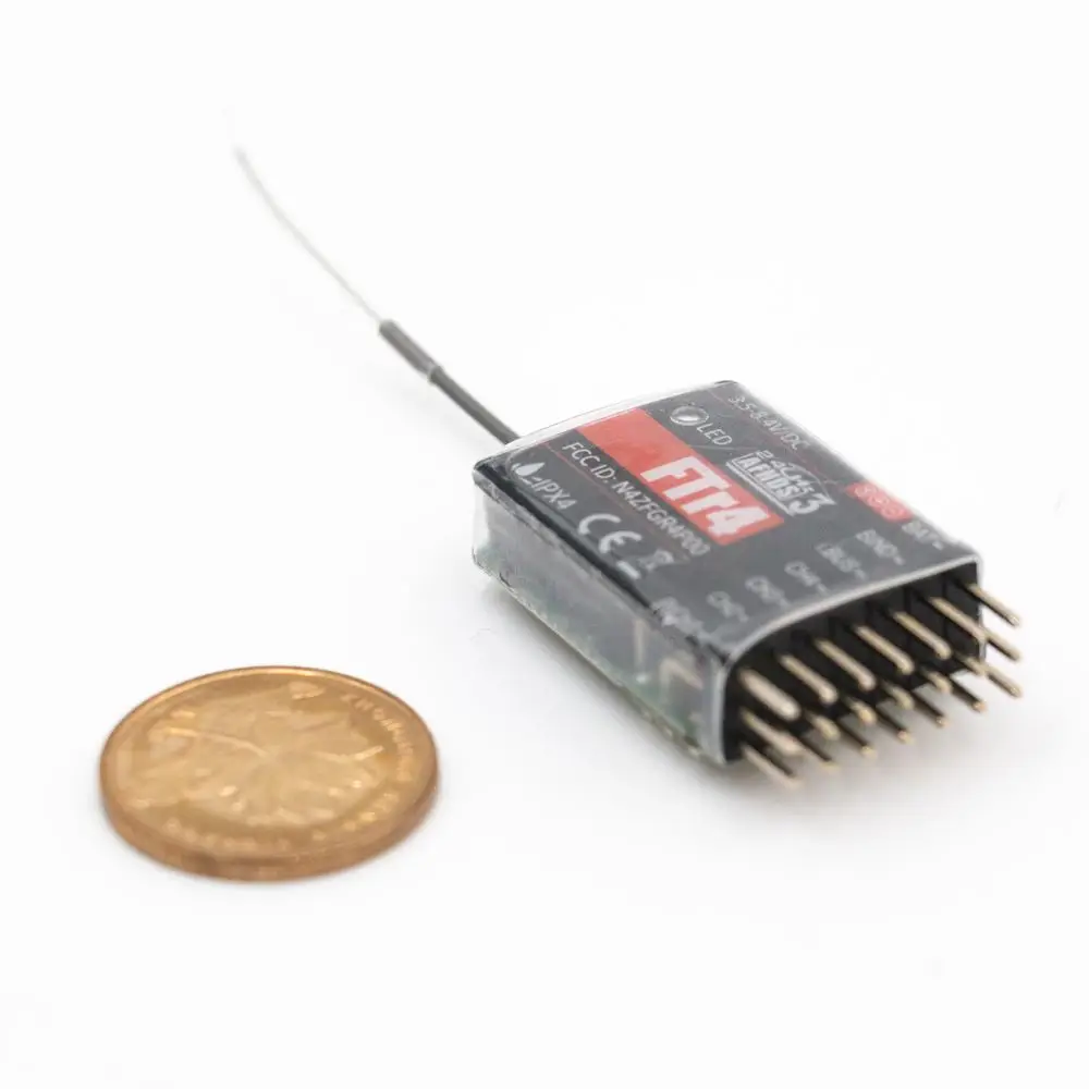 FLYSKY FTr4 2.4G 4CH AFHDS3 PWM PPM IBUS SBUS Mini Receiver for NB4 PL18 Remote Transmitter RC Vehicle Car Boat DIY Parts
FLYSKY FTr4 2.4G 4CH AFHDS3 PWM PPM IBUS SBUS Mini Receiver for NB4 PL18 Remote Transmitter RC Vehicle Car Boat DIY Parts