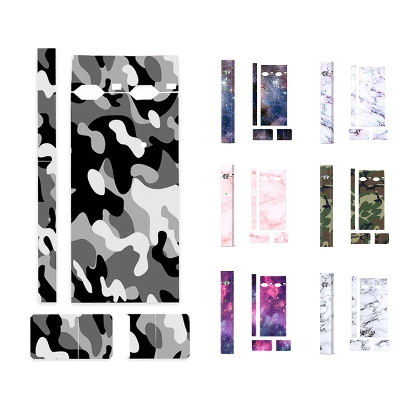 Galaxy/Camouflage Sticker Printing Skin For Juul Cover Film Case for Juul E Cigarette
Galaxy/Camouflage Sticker Printing Skin For Juul Cover Film Case for Juul E Cigarette
