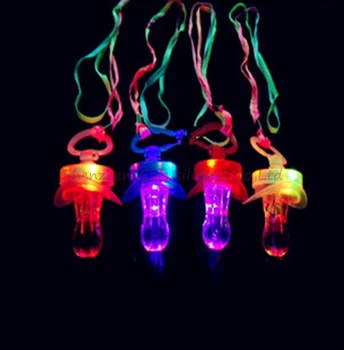 1200pcs/lot Newest Brand LED Flashing Pacifier Whistle Party Supplies Fun Toy Survival Tool Flash Glow Sticks Bar
1200pcs/lot Newest Brand LED Flashing Pacifier Whistle Party Supplies Fun Toy Survival Tool Flash Glow Sticks Bar