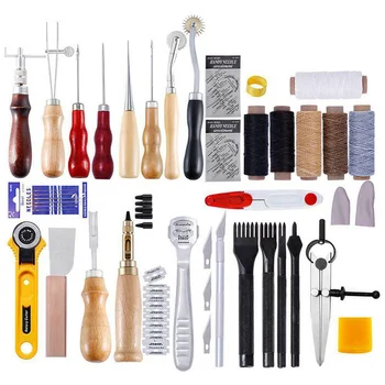 High Hand Stitching Sewing Tools Kit DIY Leather Craft Package Leather Tool Set LG66
High Hand Stitching Sewing Tools Kit DIY Leather Craft Package Leather Tool Set LG66