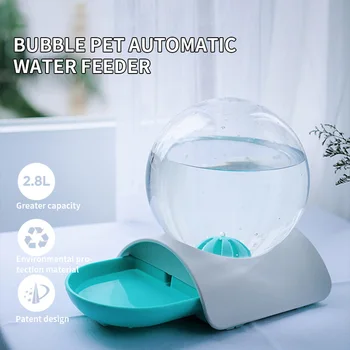 2.8L Automatic Pet Dog Feeder Fountain Bubble Automatic Water Fountain Large Drinking Bowl For Pet Water Dispenser 
2.8L Automatic Pet Dog Feeder Fountain Bubble Automatic Water Fountain Large Drinking Bowl For Pet Water Dispenser