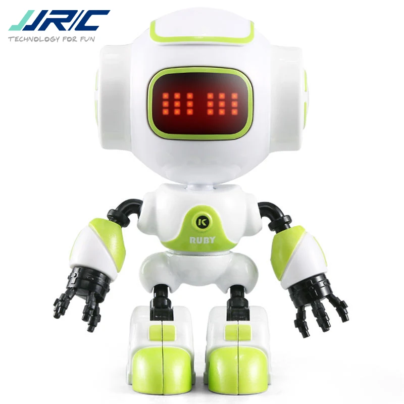 JJRC R9 Green RUBY Touch Control Robot Toy DIY Gesture Mini Smart Voiced Alloy RC Robot For Children Kids Birthday Gifts Present
JJRC R9 Green RUBY Touch Control Robot Toy DIY Gesture Mini Smart Voiced Alloy RC Robot For Children Kids Birthday Gifts Present