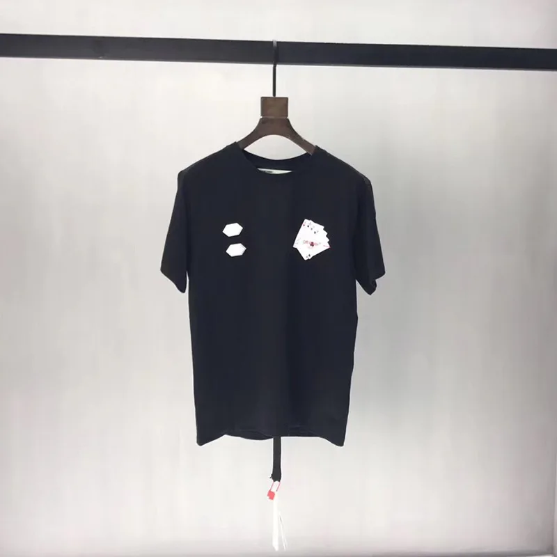 2019ow New Style Europe And America Popular Brand Hand of God Eyes off Playing Cards Limited Funds-Style Pure Cotton Short Sleev
2019ow New Style Europe And America Popular Brand Hand of God Eyes off Playing Cards Limited Funds-Style Pure Cotton Short Sleev