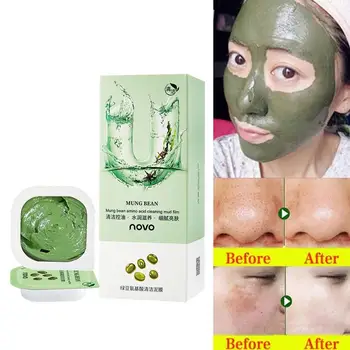Face Mask Mung Bean Clay Oil Control Deep Cleaning Blackhead Remover Purifying Shrinks Pores Nourishing Acne Treatment
Face Mask Mung Bean Clay Oil Control Deep Cleaning Blackhead Remover Purifying Shrinks Pores Nourishing Acne Treatment