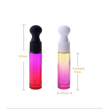 100pcs 10ml Empty glass dropper bottles Gradient color Essential oil bottle,Mini small sample vials,Cosmetic Packing container
100pcs 10ml Empty glass dropper bottles Gradient color Essential oil bottle,Mini small sample vials,Cosmetic Packing container
