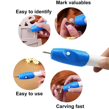 New DIY Cordless Mini Electric Engraving Pen Carve Tool for Jewelry Plastic Metal Wood Glass Automatic Engraving Pen Graver Tool 
New DIY Cordless Mini Electric Engraving Pen Carve Tool for Jewelry Plastic Metal Wood Glass Automatic Engraving Pen Graver Tool