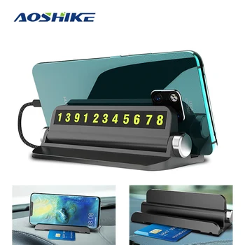 AOSHIKE Can Hide Number Plate with Phone Holder Hidden Design Portable Bulldogs Car Styling Temporary Parking Card Phone Number
AOSHIKE Can Hide Number Plate with Phone Holder Hidden Design Portable Bulldogs Car Styling Temporary Parking Card Phone Number