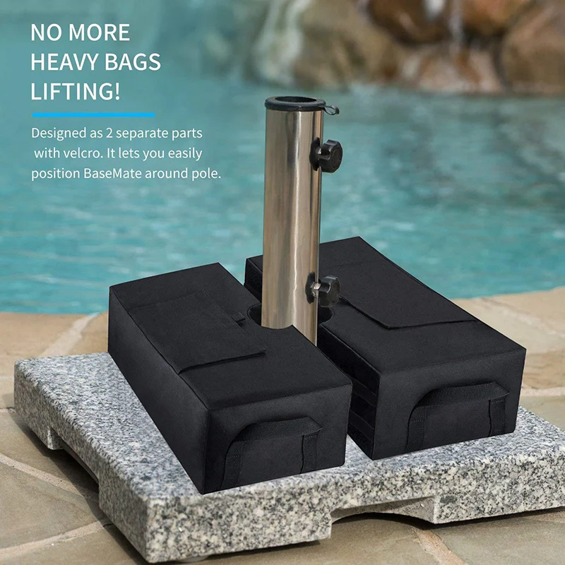 Outdoor Canopy Detachable Umbrella Base Weight Bag Cantilever Offset Patio Sunshade Sun Umbrella Support Frame Fixed Sandbags Gazebos Aliexpress