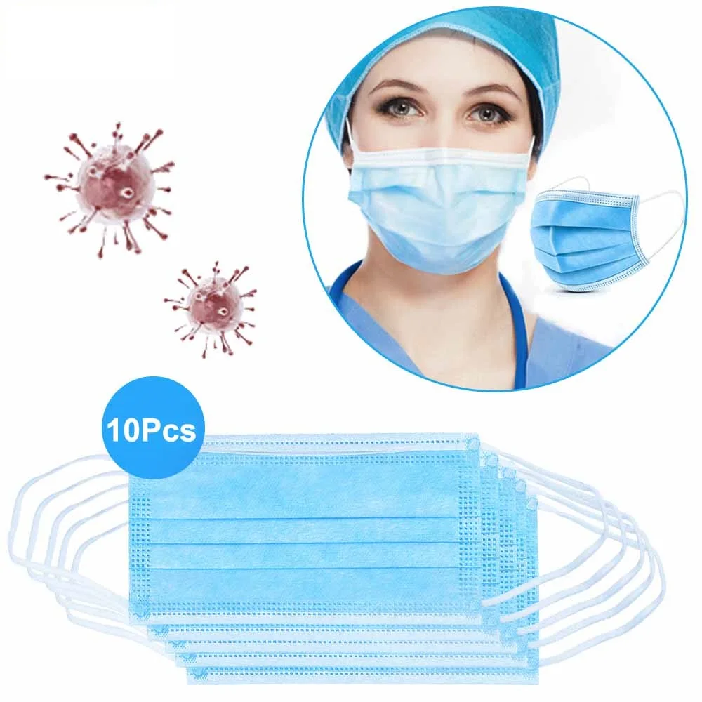 10Pcs Profession Anti Virus Medical Mouth Safety Masks Disposable Elastic Soft Breathable Facial Dust-Proof Face Mask KN95 N95
10Pcs Profession Anti Virus Medical Mouth Safety Masks Disposable Elastic Soft Breathable Facial Dust-Proof Face Mask KN95 N95
