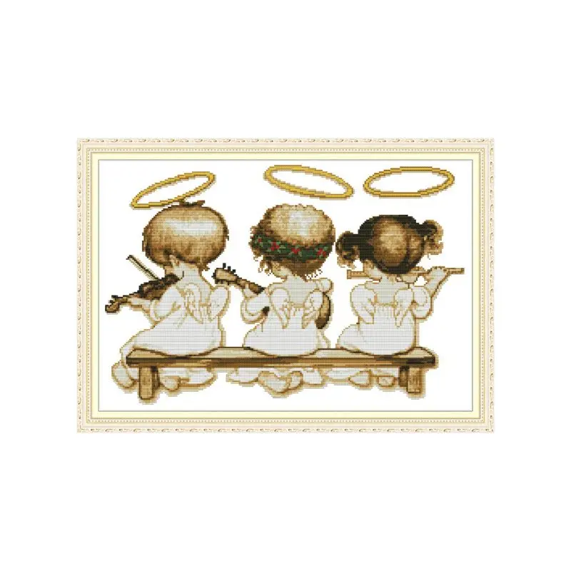 Angel DIY Handmade Needlework Counted 14CT Printed Cross Stitch Embroidery Decor
Angel DIY Handmade Needlework Counted 14CT Printed Cross Stitch Embroidery Decor