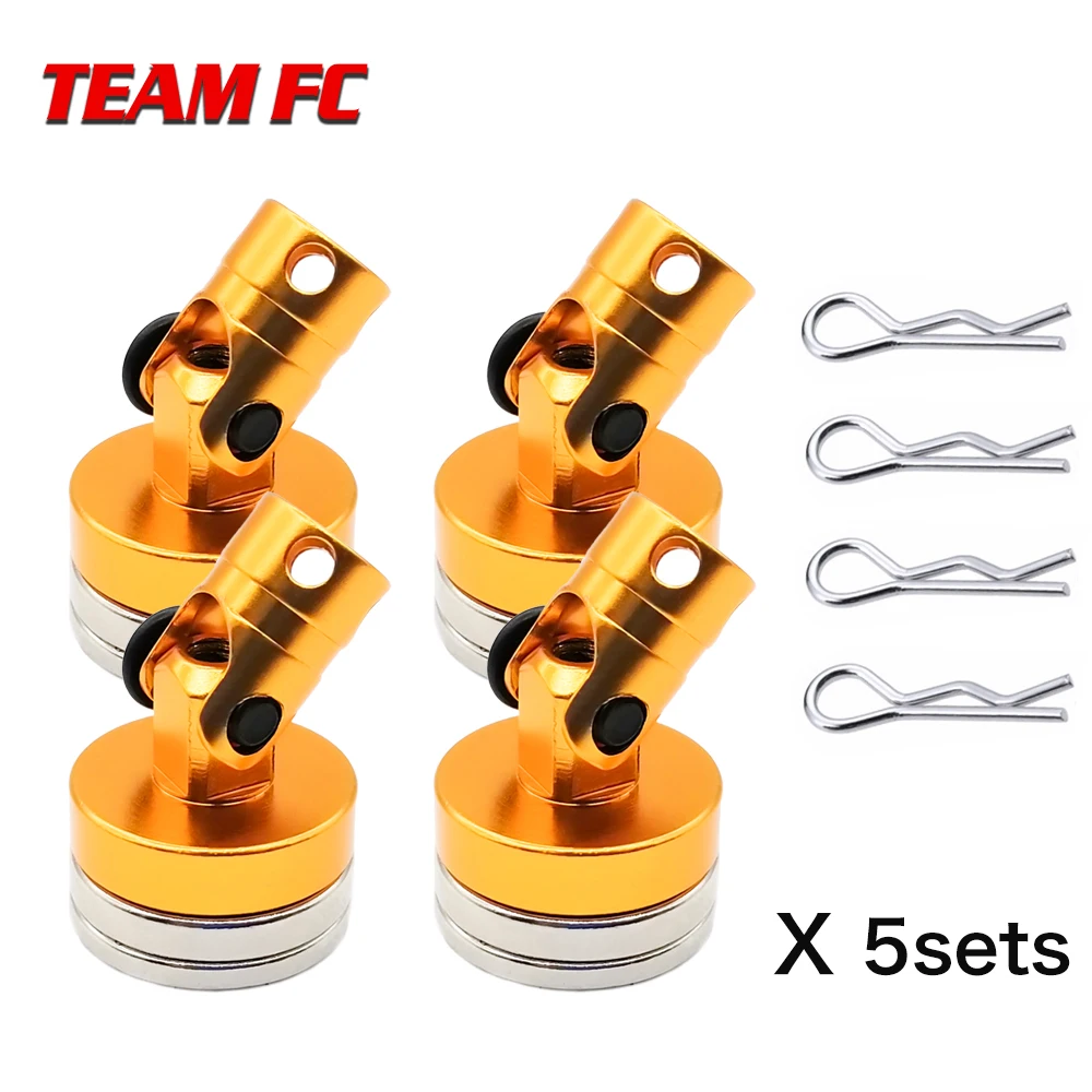 5set RC Car Body Posts Magnet Invisible Fixed Mount with Clip for 1/10 Axial SCX10 Traxxas TRX4 D90 D110 HSP Drift Sakura Redcat
5set RC Car Body Posts Magnet Invisible Fixed Mount with Clip for 1/10 Axial SCX10 Traxxas TRX4 D90 D110 HSP Drift Sakura Redcat