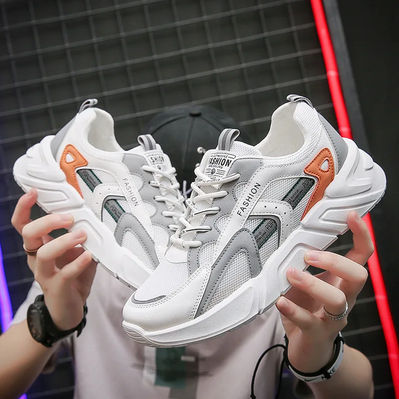 Man Women Light Sport Shoes Increasing Platform Lace Up Running Shoes 2022 Fall Flats Matching Color Thick Sole Couple Sneakers
Man Women Light Sport Shoes Increasing Platform Lace Up Running Shoes 2022 Fall Flats Matching Color Thick Sole Couple Sneakers
