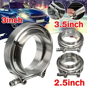 2.5" 3" 3.5" 5" Car Aluminum Flange V band Exhaust Clamp V-Band Flanges Fitting Kit For Exhaust Turbo
2.5" 3" 3.5" 5" Car Aluminum Flange V band Exhaust Clamp V-Band Flanges Fitting Kit For Exhaust Turbo