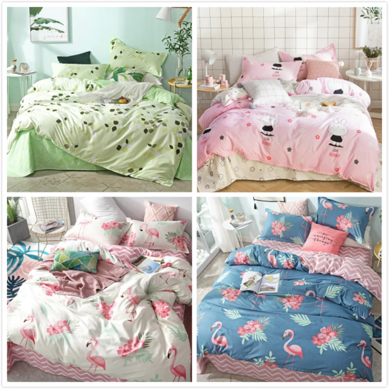 Flamingo Pattern Duvet Cover Pillowcase 3pcs Bedding Set Soft Cotton Kids Child Bed Linen Single 150x200 180x220 200x230 220x240
Flamingo Pattern Duvet Cover Pillowcase 3pcs Bedding Set Soft Cotton Kids Child Bed Linen Single 150x200 180x220 200x230 220x240
