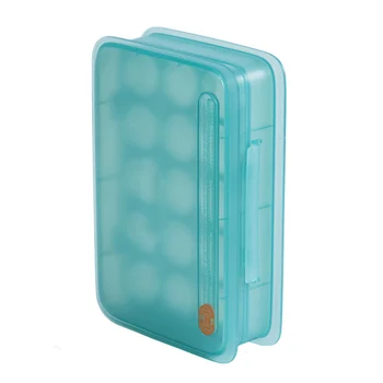 26.8*18*8.2mm Refrigerator Egg Holder Storage Box Kitchen Eggs Organizer Container Hold 15 Eggs Built-in internal brackets
26.8*18*8.2mm Refrigerator Egg Holder Storage Box Kitchen Eggs Organizer Container Hold 15 Eggs Built-in internal brackets