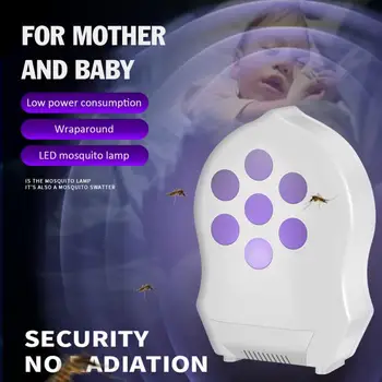 Wall-mounted Dual-purpose Mosquito Killer Lamp Silent Suction Fly Bug Zapper Killer Light Mosquito Trap Insect Killer Repellent
Wall-mounted Dual-purpose Mosquito Killer Lamp Silent Suction Fly Bug Zapper Killer Light Mosquito Trap Insect Killer Repellent