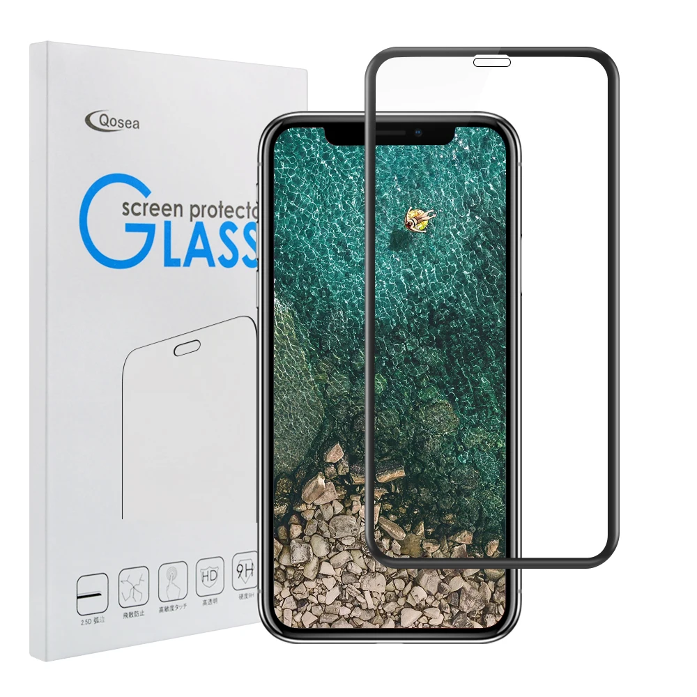 Qosea Tempered Glass For iPhone XS MAX 6.5 Screen Shield 9H 6D Full Cover Screen Guard On iPhone XR 6.1 Screen Protector Film
Qosea Tempered Glass For iPhone XS MAX 6.5 Screen Shield 9H 6D Full Cover Screen Guard On iPhone XR 6.1 Screen Protector Film