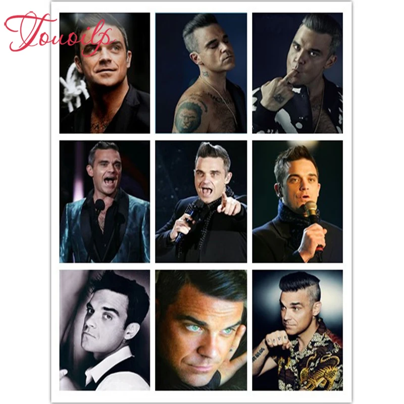 TOUOILP 5d diamond embroidery square&round 5d diamond painting Robbie Williams Cross Stitch Rhinestone mosaic home decoration
TOUOILP 5d diamond embroidery square&round 5d diamond painting Robbie Williams Cross Stitch Rhinestone mosaic home decoration