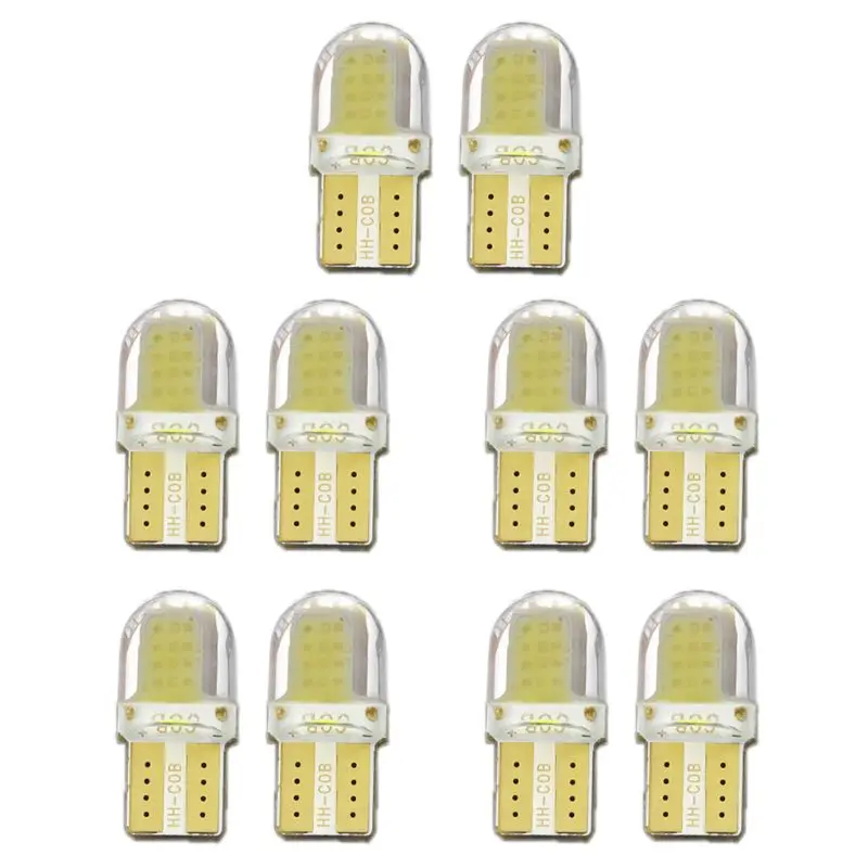 10pcs LED Car Parking Light Wedge Interior Dome Lamp Auto Cars Turn Side Bulb 7 Colors
10pcs LED Car Parking Light Wedge Interior Dome Lamp Auto Cars Turn Side Bulb 7 Colors