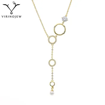 Shell Pearl CZ Long Pendant Necklaces Silver 925 Zircon Gold Neck Chains Necklaces For Women Fine Jewelry collares mujer 2020 
Shell Pearl CZ Long Pendant Necklaces Silver 925 Zircon Gold Neck Chains Necklaces For Women Fine Jewelry collares mujer 2020