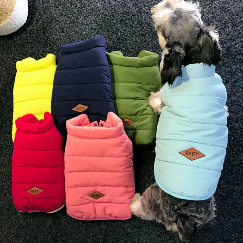 Pure Dog Clothes Winter Warm Dog Coat Jacket Bulldog Pets Clothing For Small Medium Dogs Costume Chihuahua Puppy Pet Clothes Pug
Pure Dog Clothes Winter Warm Dog Coat Jacket Bulldog Pets Clothing For Small Medium Dogs Costume Chihuahua Puppy Pet Clothes Pug