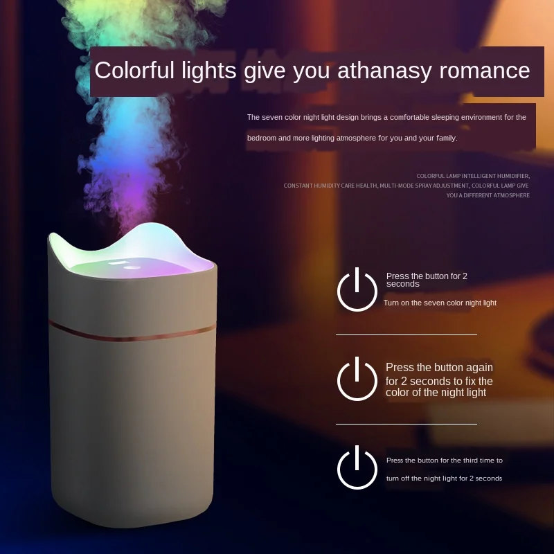 Air Humidifier Home USB Office Aroma Diffuser Intelligent Large Capacity Purification and Hydrating
Air Humidifier Home USB Office Aroma Diffuser Intelligent Large Capacity Purification and Hydrating
