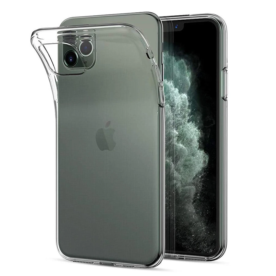 For iPhone 11 Pro Max 2019 Case Slim Clear Soft TPU Cover for iPhone 11 Pro Silicone Phone Case Support Wireless Charging
For iPhone 11 Pro Max 2019 Case Slim Clear Soft TPU Cover for iPhone 11 Pro Silicone Phone Case Support Wireless Charging